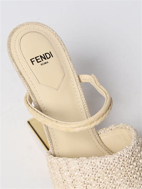 sandalo fendi tacco 12 plateaux|farfetch fendi sandals.